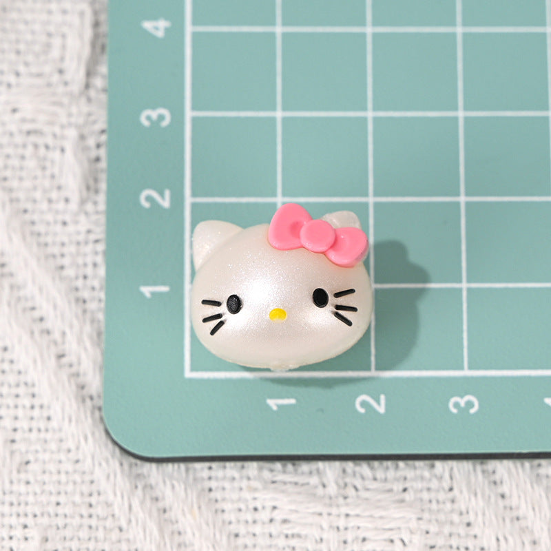 Wholesale 5PCS/PACK Cartoon 3D rubber beads